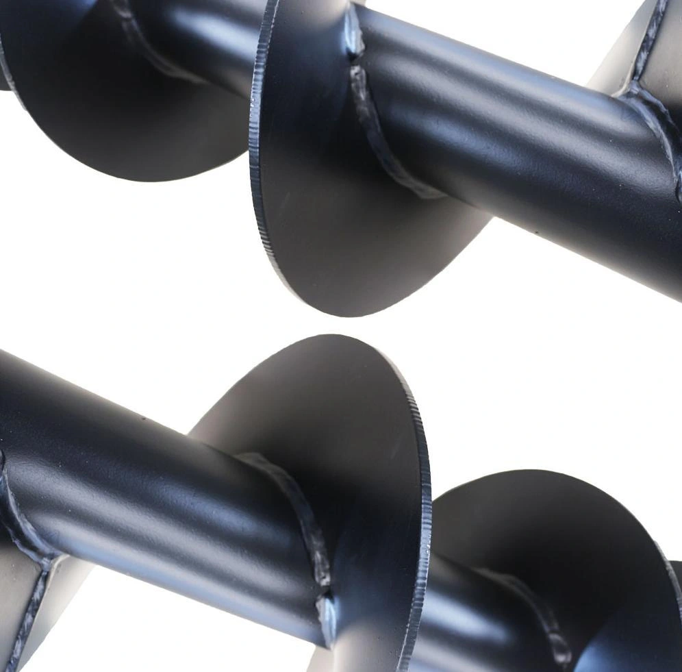 Helical flighting and centre tube