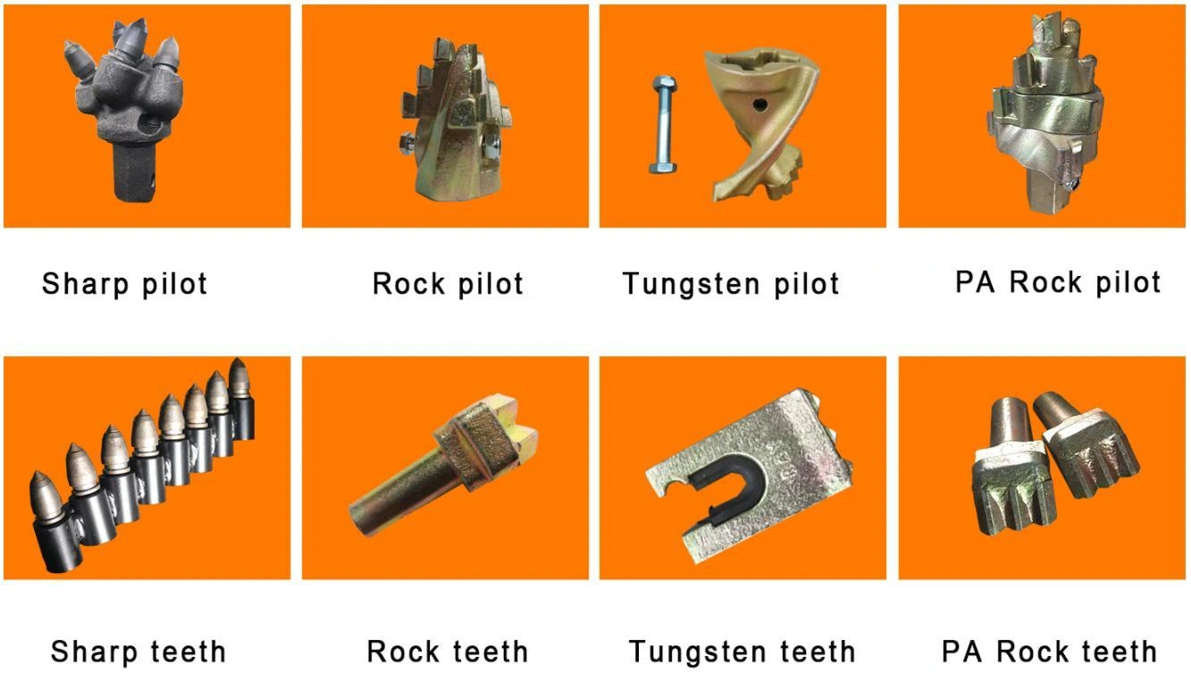 Cutting teeth and pilots