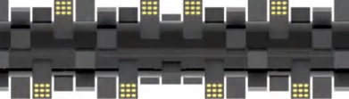 45 mm coarse-screen shaft layout