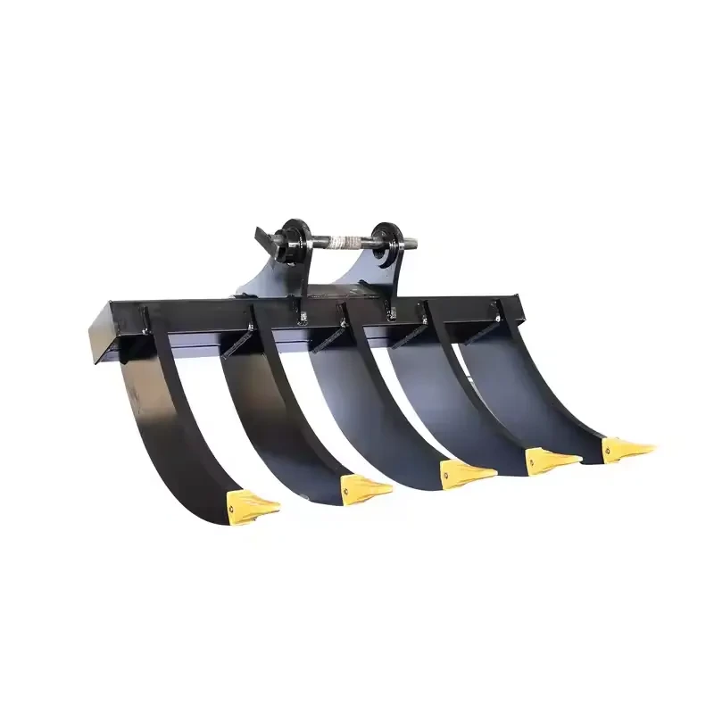 Excavator rake manufacturer series product photograph
