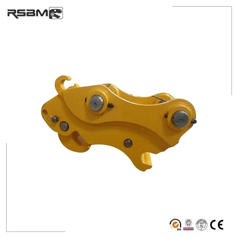 Hydraulic excavator quick coupler