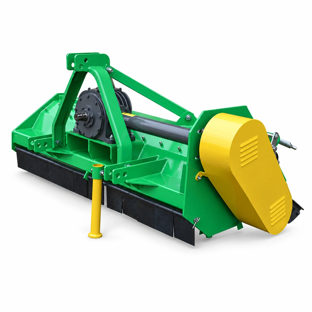 Crop-residue mulcher