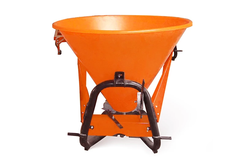 Centrifugal fertilizer spreader