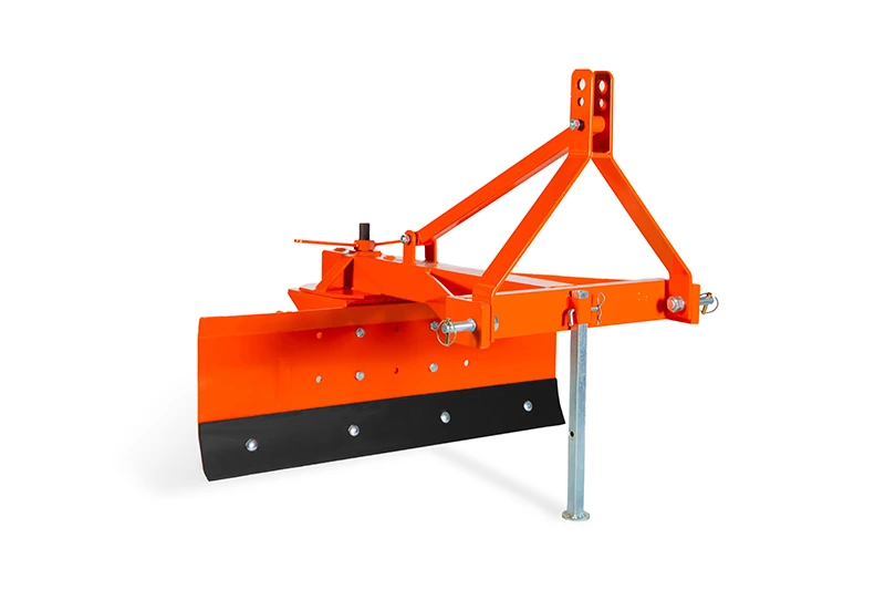 Rear grading blade