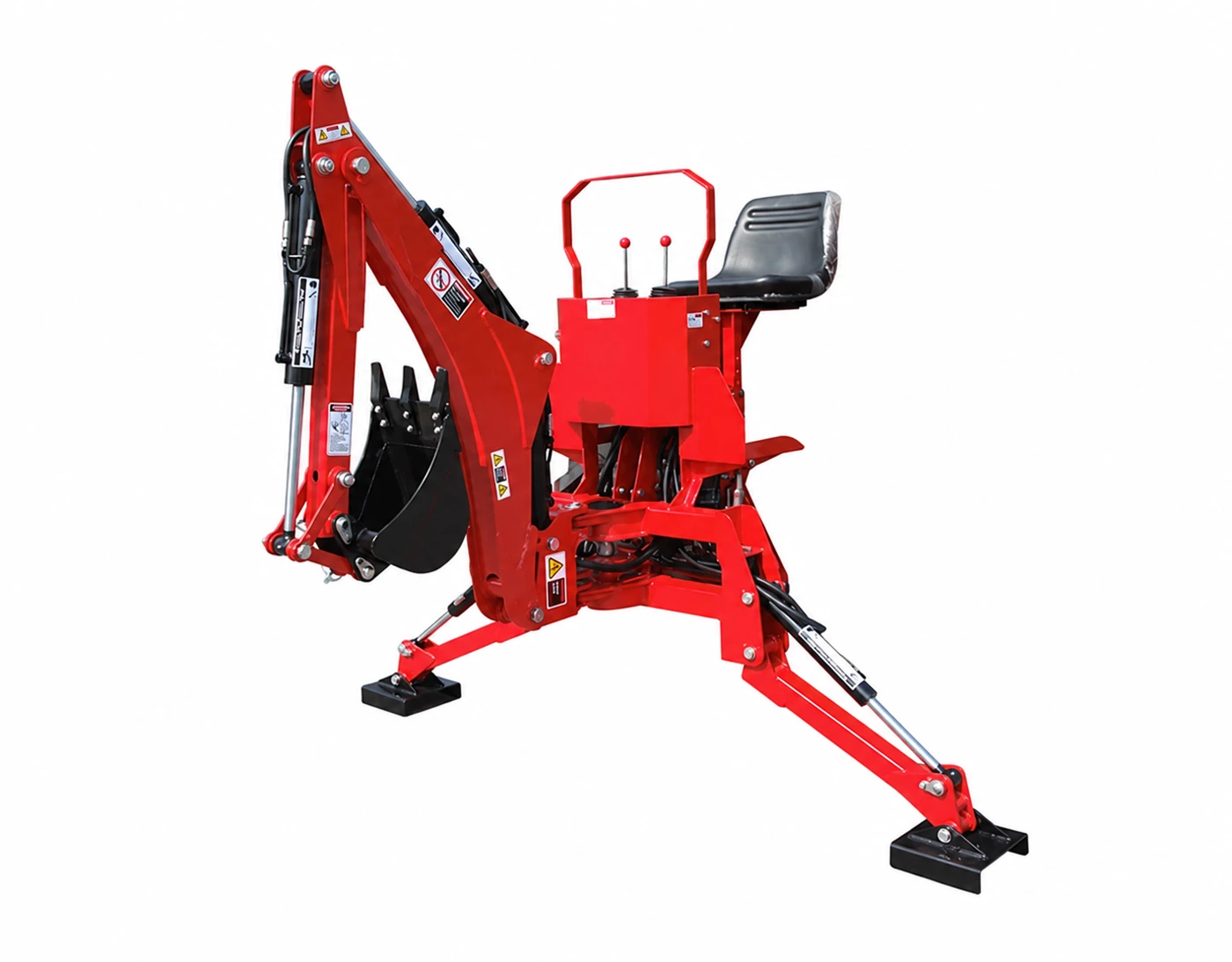 Three-point backhoe