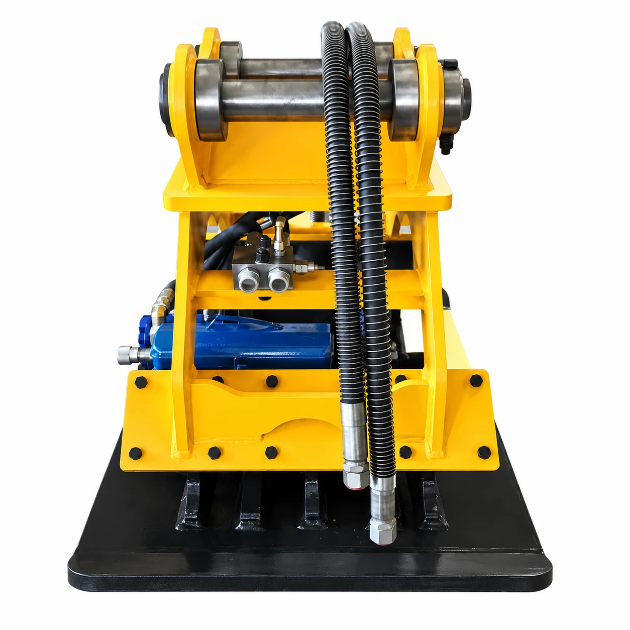Hydraulic plate compactor