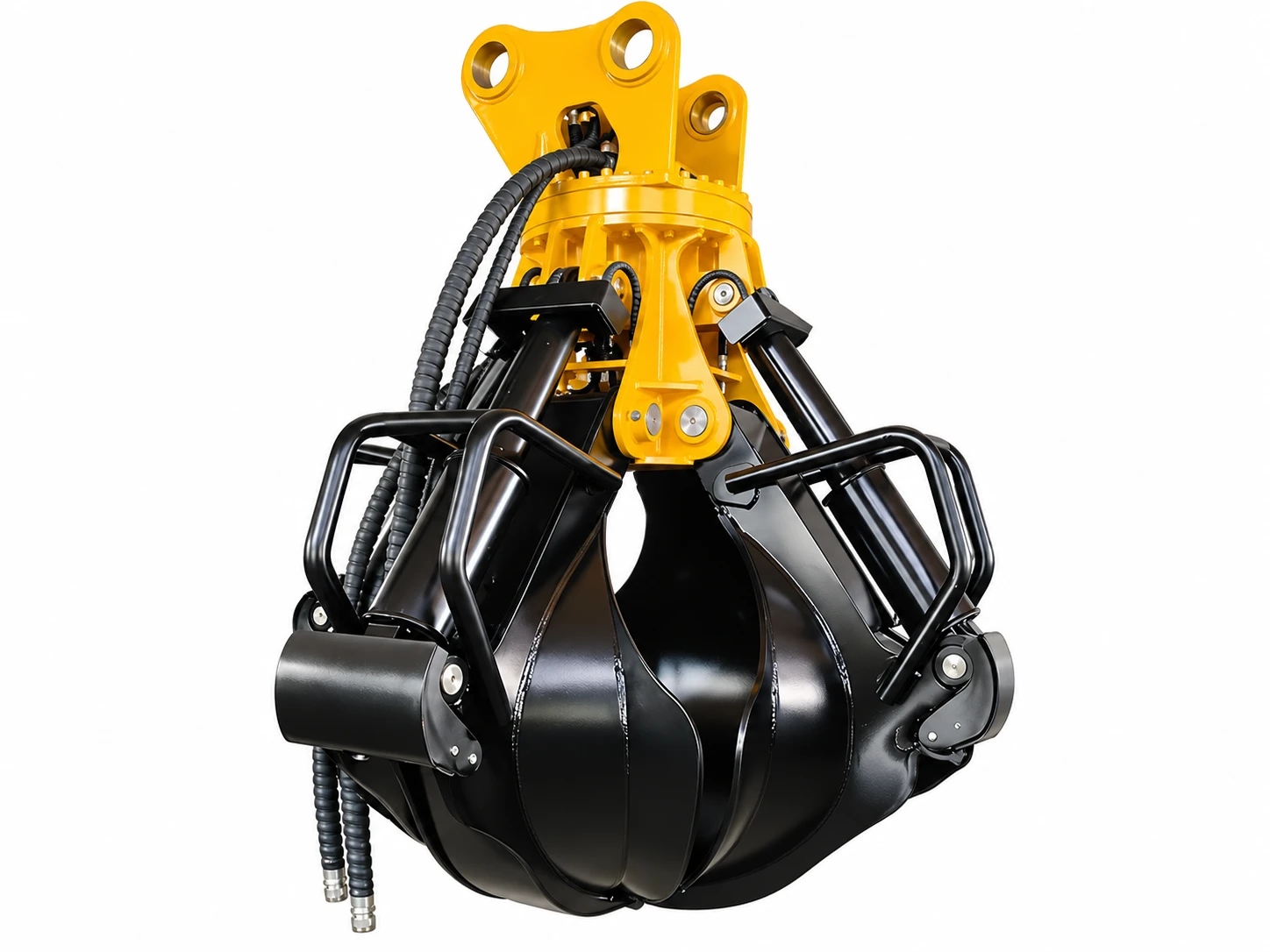 Orange-peel grapple