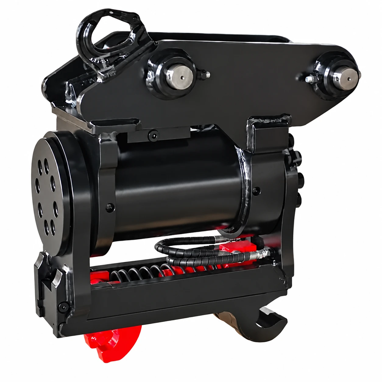 Tilting quick coupler