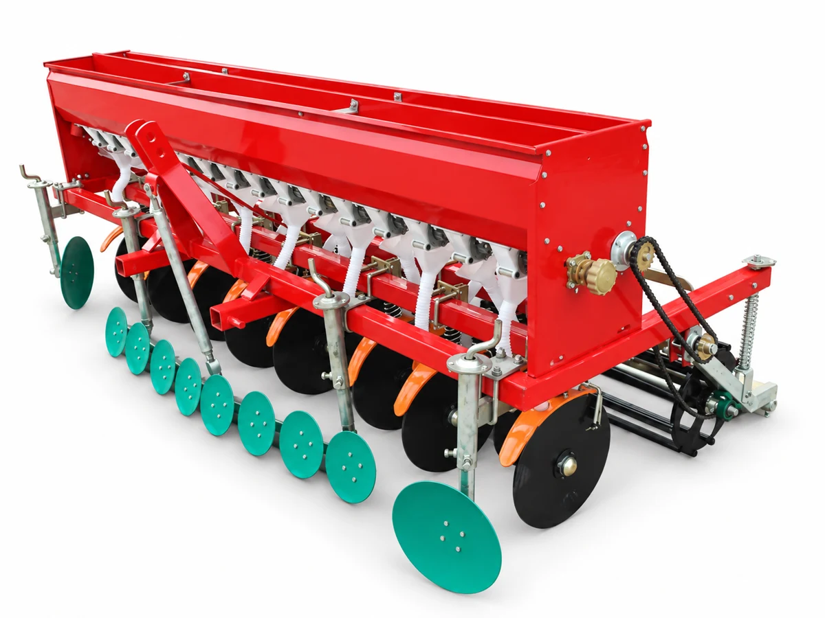 Mechanical seed drill