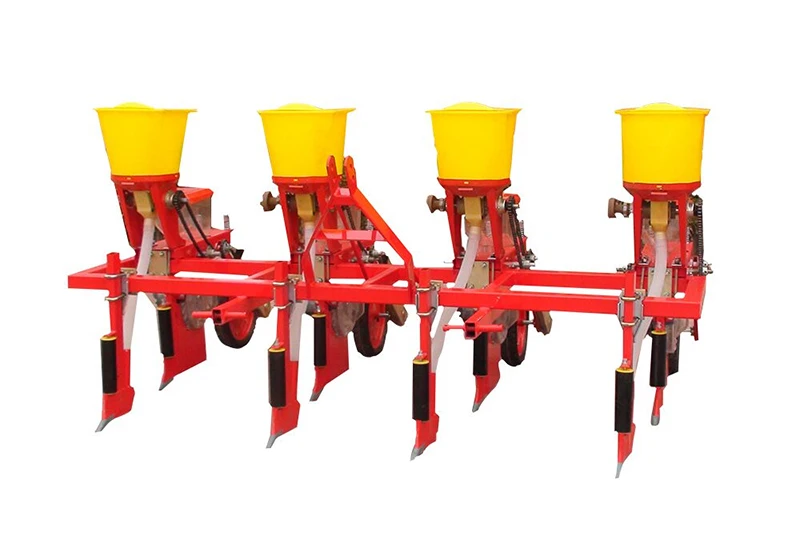 Four-row mechanical maize planter
